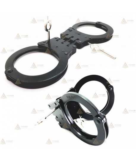 Grillete bisagra negro doble cerradura TCH812B