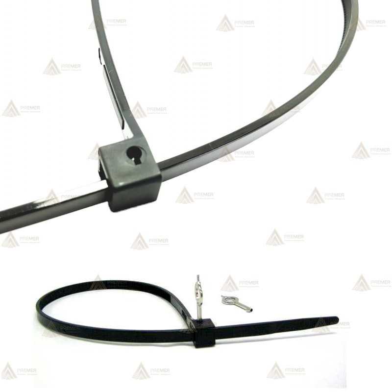 Brida reutilizable con llave