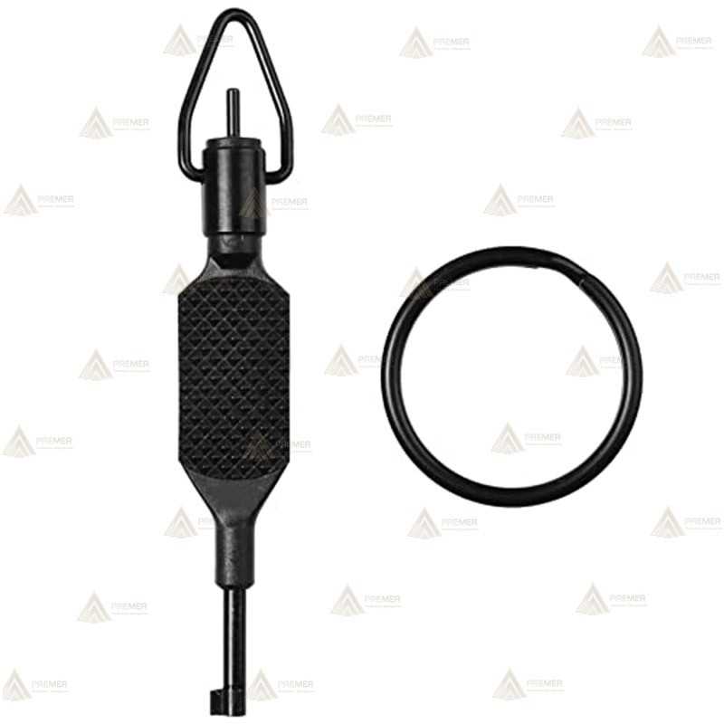 Llave giratoria plana para grilletes