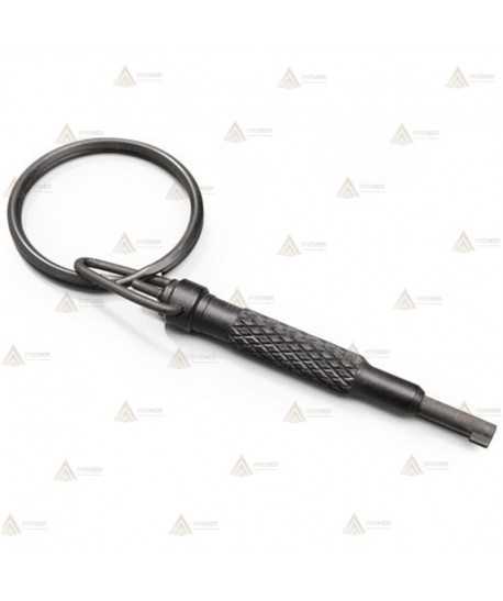 Llave giratoria tubular para grilletes