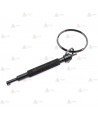 Llave giratoria tubular para grilletes