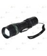 Linterna táctica led con zoom (180 lúmenes)