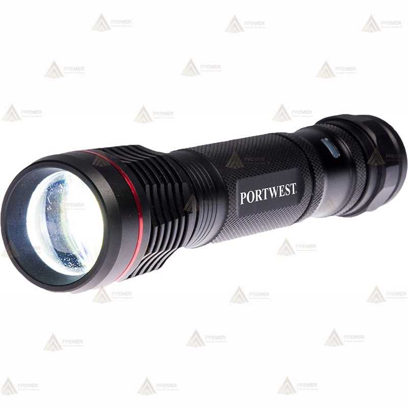 Linterna led recargable con micro USB  (600 lúmenes)