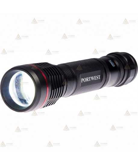 Linterna led recargable con micro USB  (600 lúmenes)