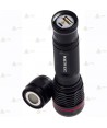Linterna led recargable con micro USB  (600 lúmenes)