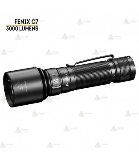Linterna Fénix C7 recargable de alto rendimiento (3000 lúmenes)