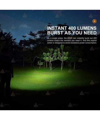 Linterna led Fénix E05R de 400 lúmenes