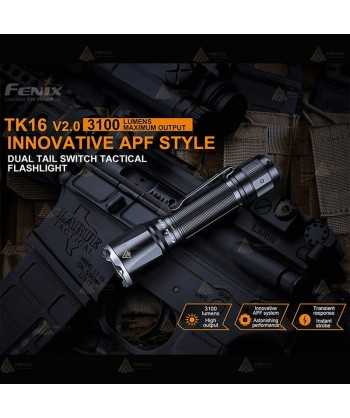 Linterna táctica TK16 V2.0  de 3100 lúmenes