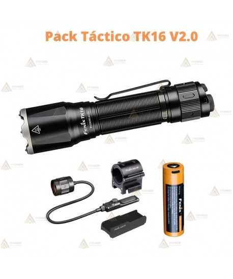Pack de linterna táctica de 3100 lúmenes para caza
