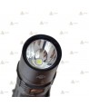 Linterna táctica UC35V2 recargable con micro USB. Proporciona 1000 lúmenes y alcanza los 266 metros