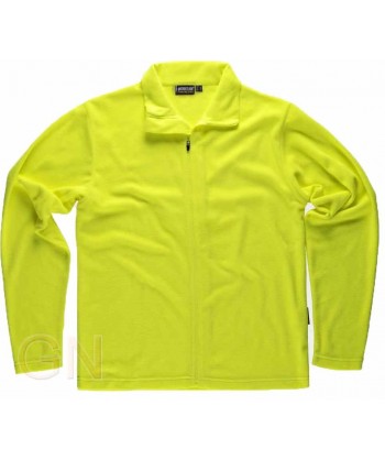 Chaqueta polar muy fina y cálida amarilla A.V.