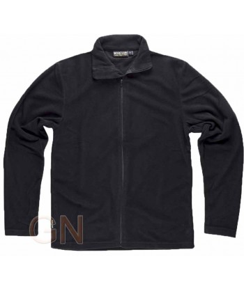 Chaqueta polar muy fina y cálida negra