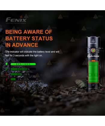 Linterna táctica recargable Fénix PD25R de 800 lúmenes
