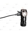 Frontal HM50R V2 de Fénix, recargable con USB, con luz blanca y roja (700 lúmenes)