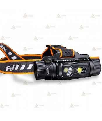 Linterna frontal Fénix HM70R con luz blanca y roja (1600 lúmenes)