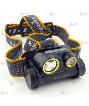 Frontal Fénix HM65R recargable con micro USB  (1400 lúmenes)