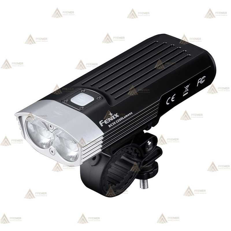 Foco linterna BC30 V2.0 de Fénix para bicicletas de montaña. Proporciona 2200 lúmenes
