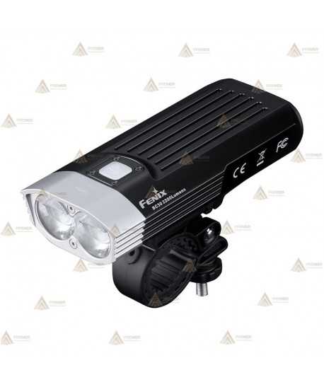 Foco linterna BC30 V2.0 de Fénix para bicicletas de montaña. Proporciona 2200 lúmenes