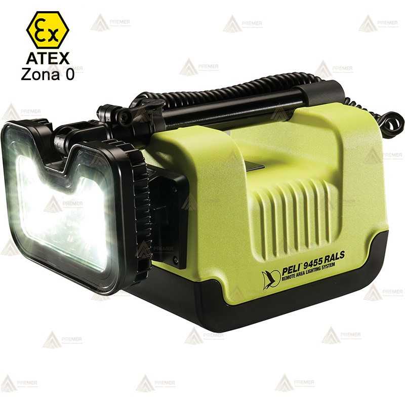 Mástil de iluminación a batería de Peli ATEX zona 0  (1.600 Lúmenes)