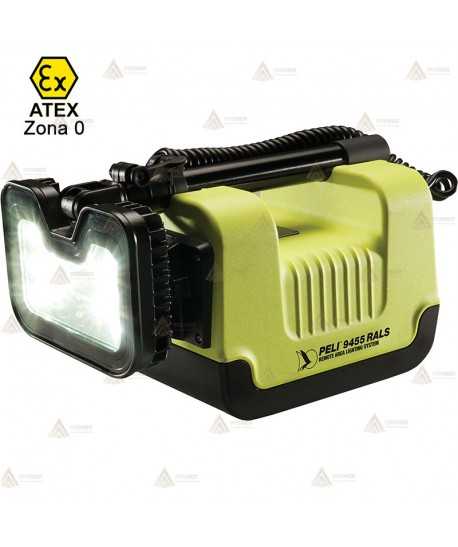 Mástil de iluminación a batería de Peli ATEX zona 0  (1.600 Lúmenes)