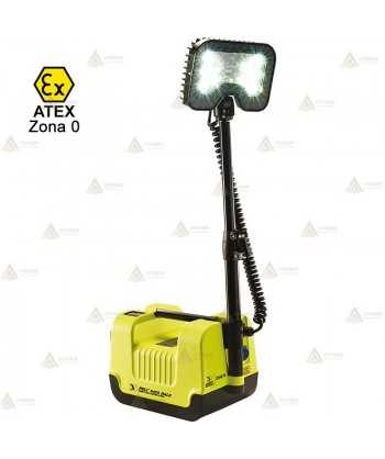 Mástil de iluminación a batería de Peli ATEX zona 0  (1.600 Lúmenes)