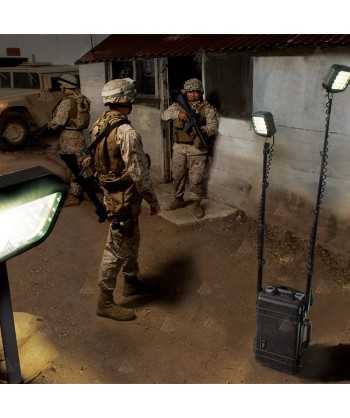 Mástiles de iluminación a batería de Peli (12.000 Lúmenes)