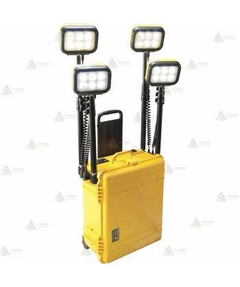 Mástil de iluminación a batería de Peli (24.000 Lúmenes)