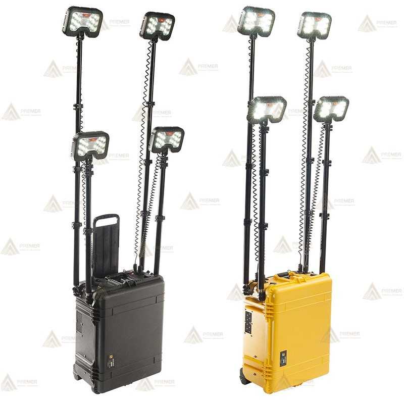 Mástil de iluminación a batería de Peli (24.000 Lúmenes)