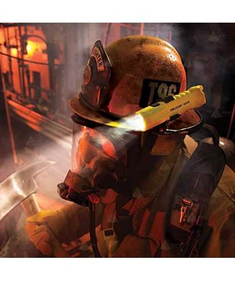 Linterna PELI 3315 DE led para casco de bombero