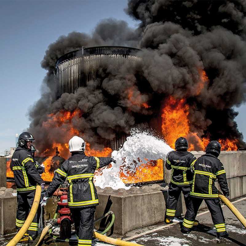 Espumógeno sin fluorados de Clase A y Clase B