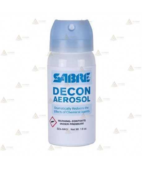 Descontaminador para gas pimienta y lacrimógeno