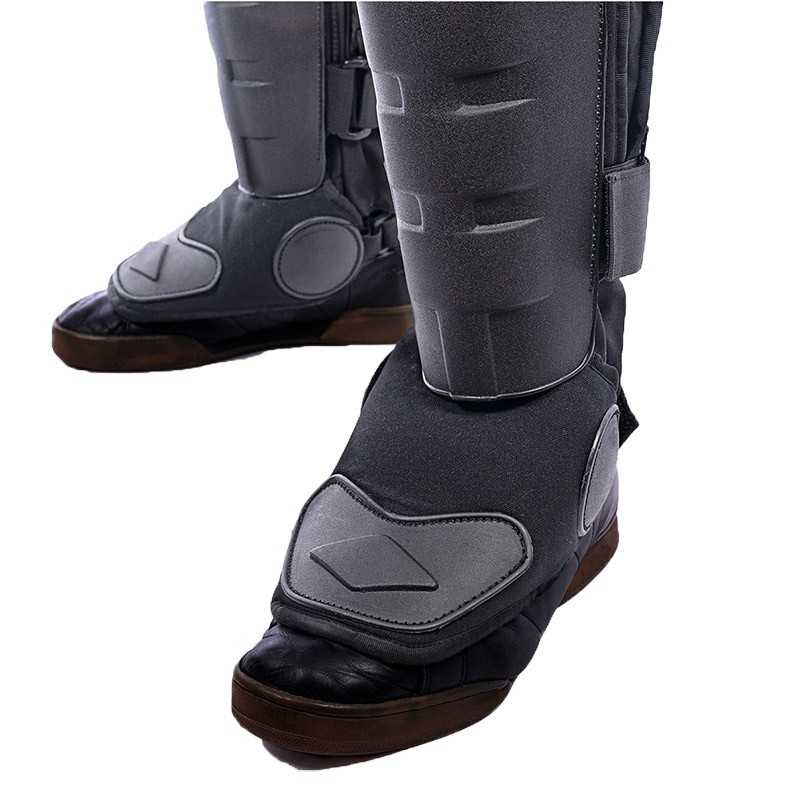 Rodilleras + Espinilleras + Protectores de pie superior rígidos con acolchado interior
