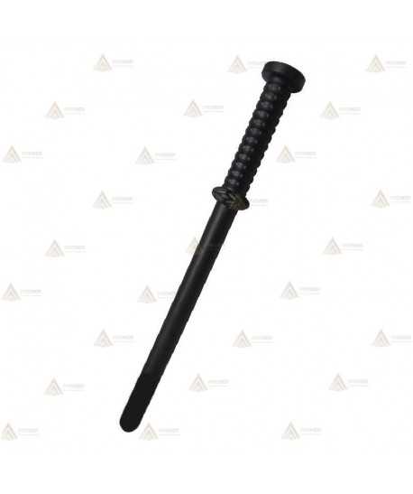 Defensa de elastómero negro de 50 cm