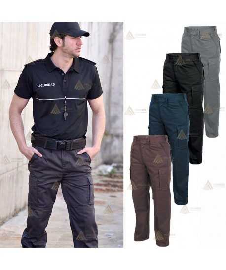 Pantalones multibolsillos con refuerzos. Muy fuertes marino
