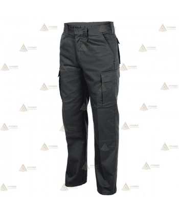 Pantalones multibolsillos con refuerzos. Muy fuertes negro