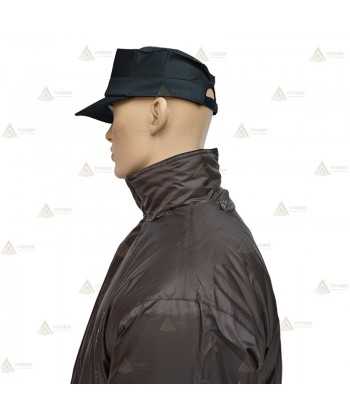Parka para vigilantes de seguridad color marrón