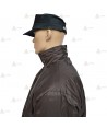 Parka para vigilantes de seguridad color marrón