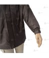 Parka para vigilantes de seguridad color marrón