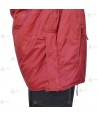 Parka para vigilantes de seguridad color granate