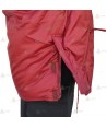 Parka para vigilantes de seguridad color granate