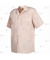 Camisa uniforme de vigilante para verano color beige