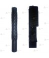 Bastón negro extensible defensa de polímero Kydex de 53 cm