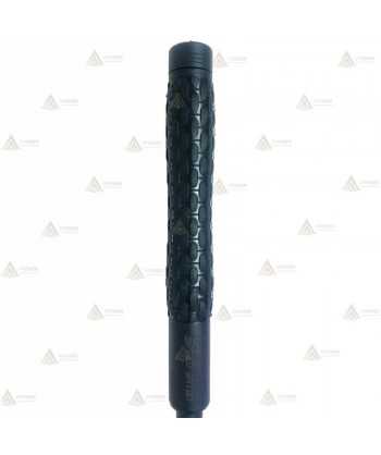 Bastón negro extensible defensa de polímero Kydex de 53 cm