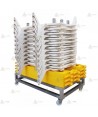 Carros para vallas modulares Movit
