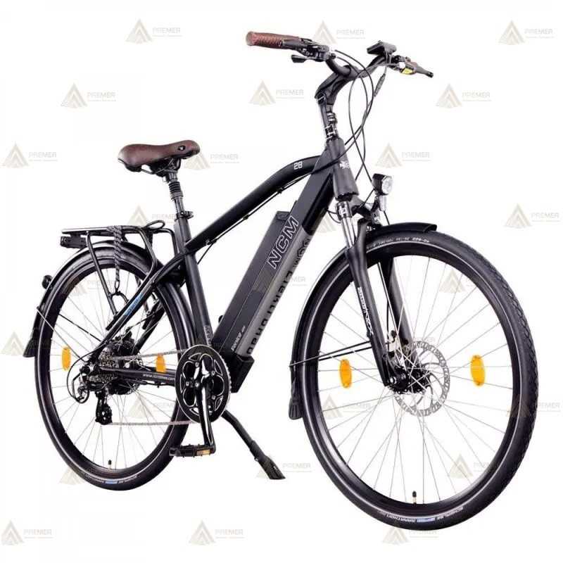 Bicicleta eléctrica con motor de 250W y batería de 48V 16Ah 768Wh para policía