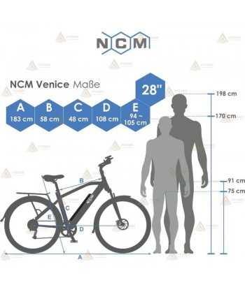Bicicleta eléctrica con motor de 250W y batería de 48V 16Ah 768Wh para policía