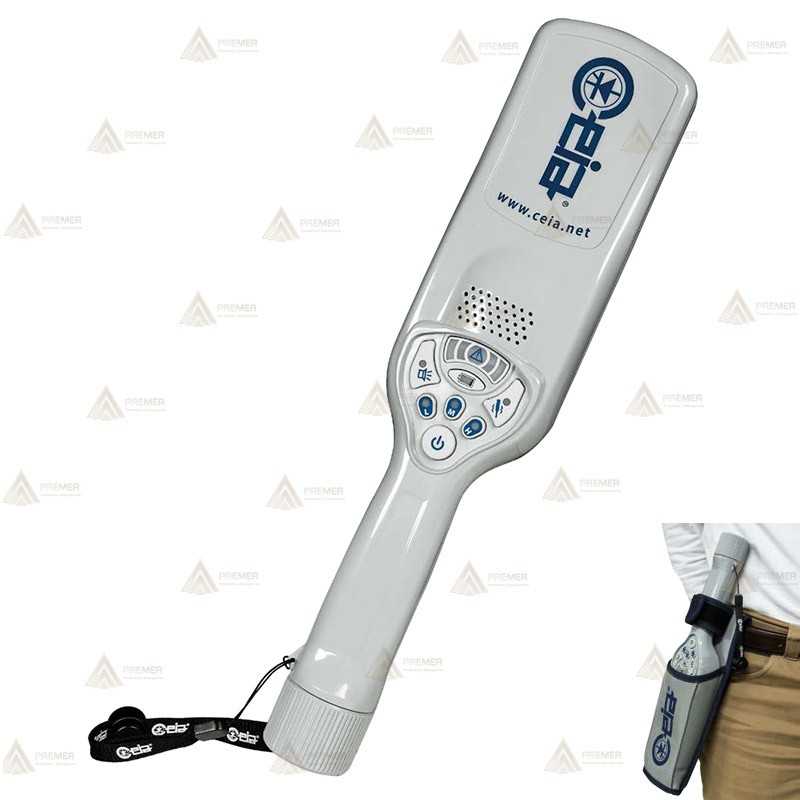 Detector digital de metales para el control policial