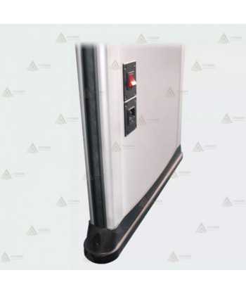 Arco detector de metales y de temperatura con seis zonas de detección
