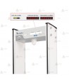 Arco detector de metales y de temperatura con seis zonas de detección