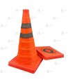 Cono plegable para controles policiales